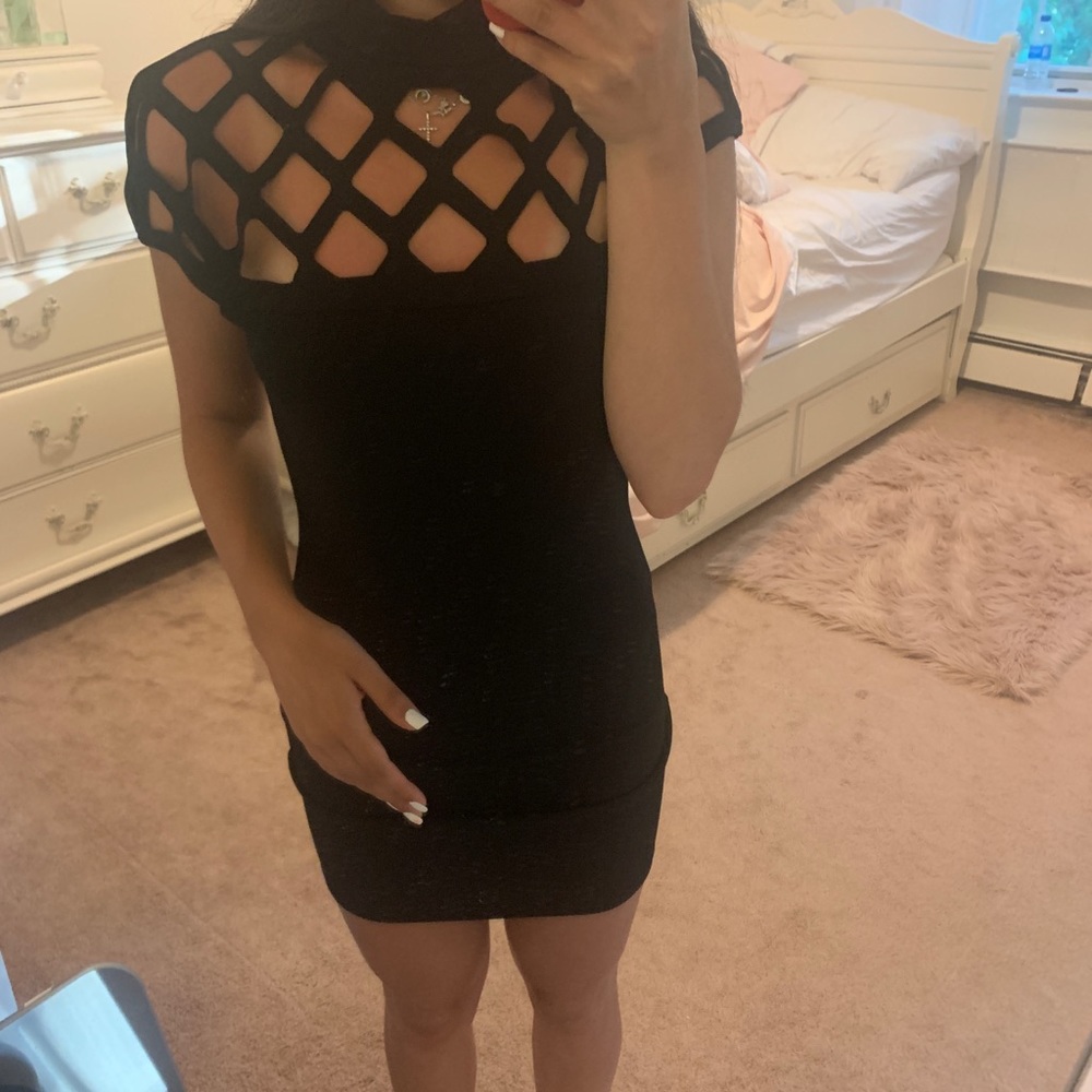 Black Mini Dress